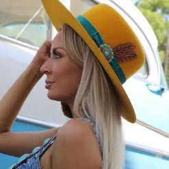 Charlie 1 Horse C1H Yellow Nomad Hat