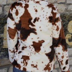 The Lace Cactus 44 - Serape + Cow Sherpa Apparel