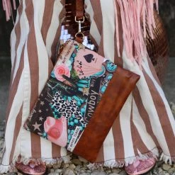The Lace Cactus 55 - Cowboy Clutch Rhinestone Cowgirl