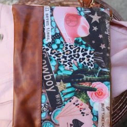 The Lace Cactus 55 - Cowboy Clutch Rhinestone Cowgirl