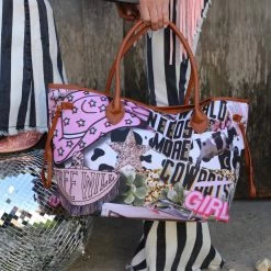 The Lace Cactus 51 - Cowgirl Tote Bag Western Vibes