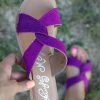 Naughty Monkey Purple Twist Sandals