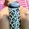 Swig Leopard Everything Luxy Leopard Slim Can Cooler (12oz)