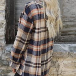 The Lace Cactus Autumn Spice Shacket Apparel