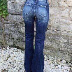 Petra Best Sellers The Lost Cause Flare Jeans In Medium Wash