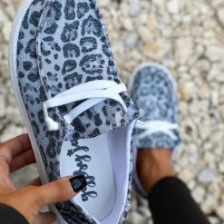 Gypsy Jazz Light It Up Gray Sparkle Shoes