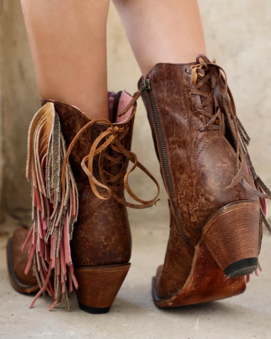 Junk Gypsy Spirit Animal Shortie Boots Footwear