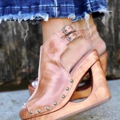 Bedstsu Footwear Imelda Rustic Wedges By Bedstu