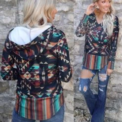 The Lace Cactus Crazy Train Del Rio Hoodie