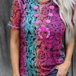 Reversible Crazy Train War Paint Top