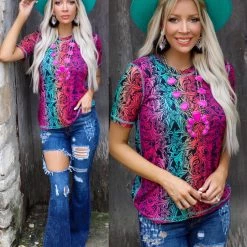 Reversible Crazy Train War Paint Top