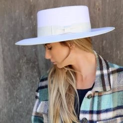 The Lace Cactus The White Wool Rancher Felt Hat