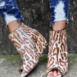 Naughty Monkey Kuda Nude Wedges Apparel