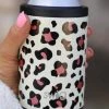 The Lace Cactus Luxy Leopard Can Or Bottle Cooler (12oz) Leopard Everything