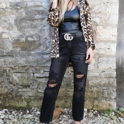 LLOVE Apparel The Layla Leopard Blouse