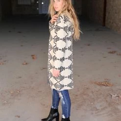 The Lace Cactus Apparel Rocky Mountain Tribal Hooded Cardigan