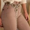 The Lace Cactus Iridescent Leopard Concho Belt Leopard Everything