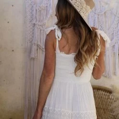 Flying Tomato Growing Old With You Ivory Maxi Dress