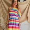 Fantastic Fawn Summertime Sweets Striped Dress Apparel