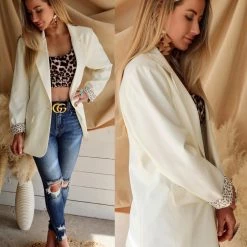 Jodifl The Off-White Spotted Blazer