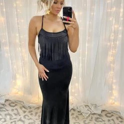 Cameo Apparel Balmorhea Black Maxi Dress