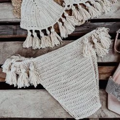 POL Natalie Natural Crochet 2-Piece Swimsuit