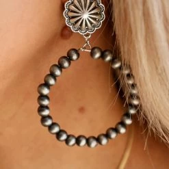 ISAC Hillarie Hoop + Post Earrings