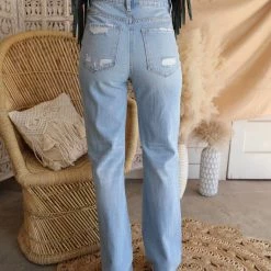 Flying Monkey Light Wash Vintage 90's Flare Jeans