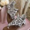 Very G Bronze Leopard Glitter Sandals Best Sellers