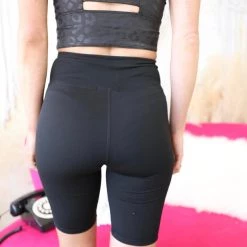 The Lace Cactus Breezy Black Leopard Racerback Sports Bra