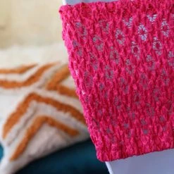 The Lace Cactus Apparel Fancy In Fuchsia Lace Strapless Bralette