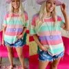 BomBom Shelii Sherbet Knit Top