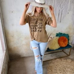 Live And Tell Apparel Camel