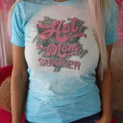 Canvas "Hot Mom Summer" Graphic Tee
