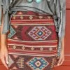 Blue Buttercup Apparel Houston Rodeo Aztec Skirt