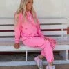 The Lace Cactus Apparel Bella Bubblegum Hoodie