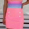 Hailey + Co Nelly Neon Pink Skirt Apparel