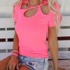 BIBI Nicky Neon Pink Top