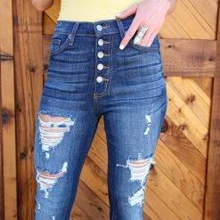 GJG Denim Dahlia Dark Wash Bell Bottoms Apparel