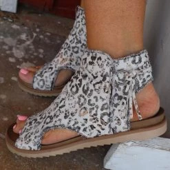 Very G Libra Leopard Sandal