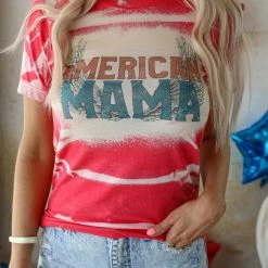 Bella And Canvas Apparel Red