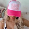 Dash Forward Hot Pink "Nash" Trucker Hat