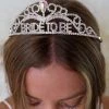 Christina Collection "Bride To Be" Rhinestone Tiara