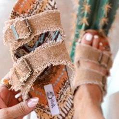 Very G Sand Venus Slide-On Sandals Boho Babe