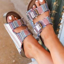 New Very G Wanderer Slide On Sandals