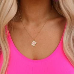 Lauren Kenzie Nina Star Pendant Gold Necklace