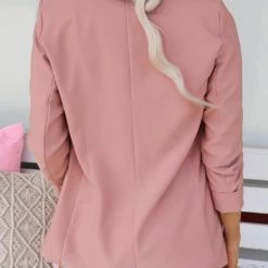 Love Tree New Reina Rose Pink Blazer