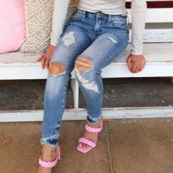 KanCan Mid Rise Skinny Ankle Jeans New