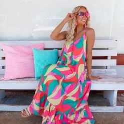 Cezele Take Me To Hawaii Maxi Dress