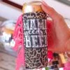 R.A.D. Neon Pink Fringe "Mama Needs A Beer" Koozie